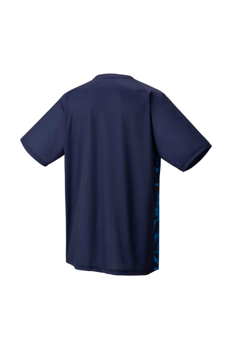 Yonex Men's Crew Badminton Shirt YM0033 - Navy Blue YM0033NBS