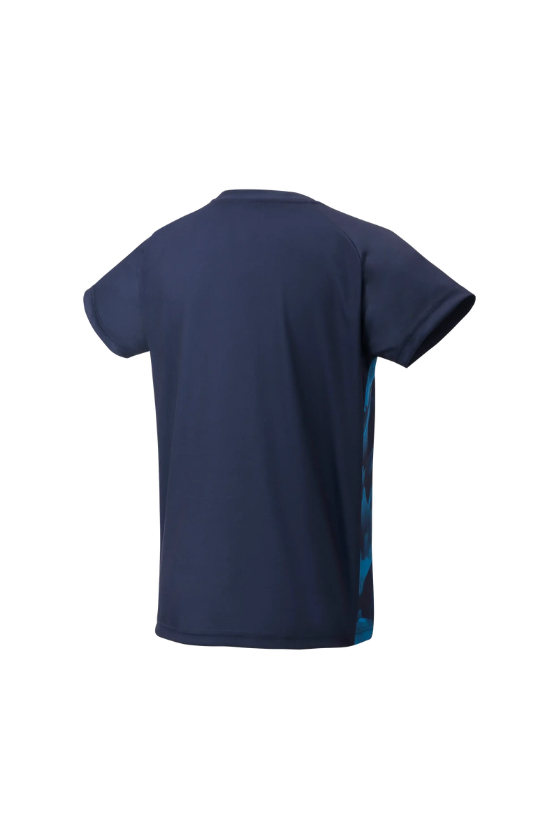 Yonex Women's Crew Badminton Shirt YW0033 - Navy Blue YW0033NBXS