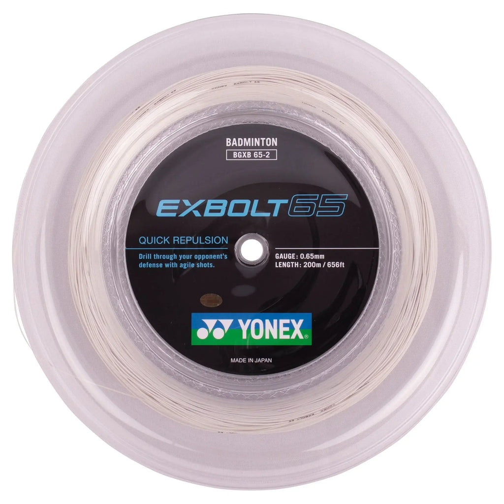 YONEX EXBOLT 65 ガット 透明 YONEX EXBOLT 65 ガット 透明 YONEX EXBOLT 65 ガット 透明 YONEX