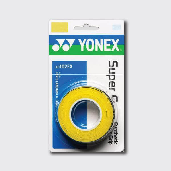 Yonex Super Grap Badminton & Tennis Overgrip 3-Pk