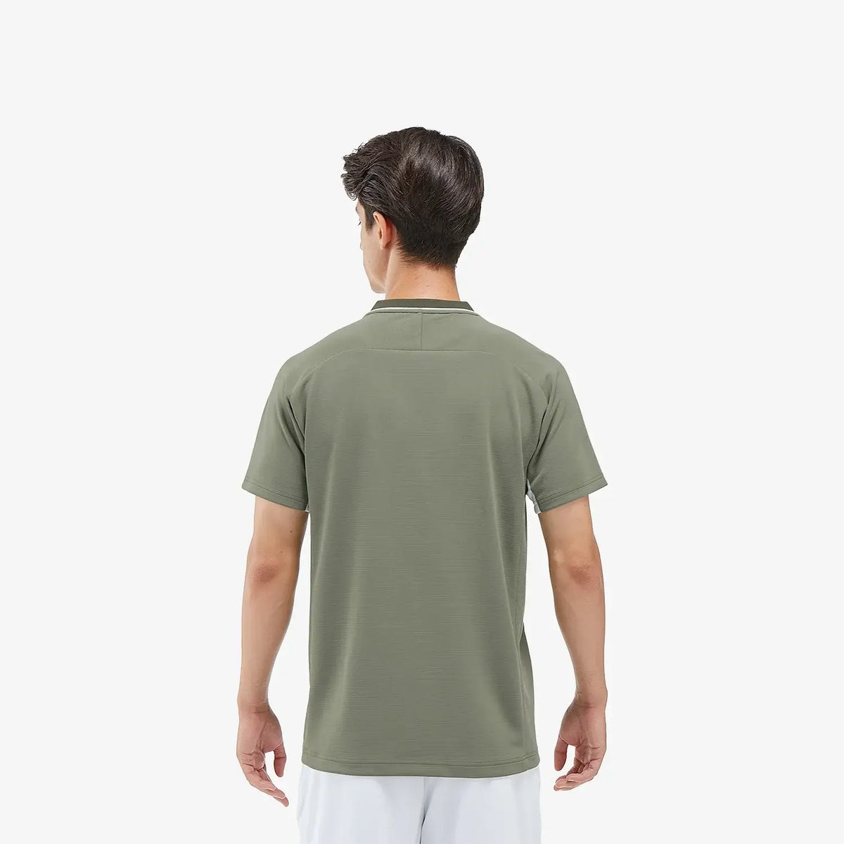 Yonex Men's Crew Neck Shirt 10568 (Light Olive) – Badminton Avenue Yonex Men's Crew Neck Shirt 10568 (Light Olive) – Badminton Avenue