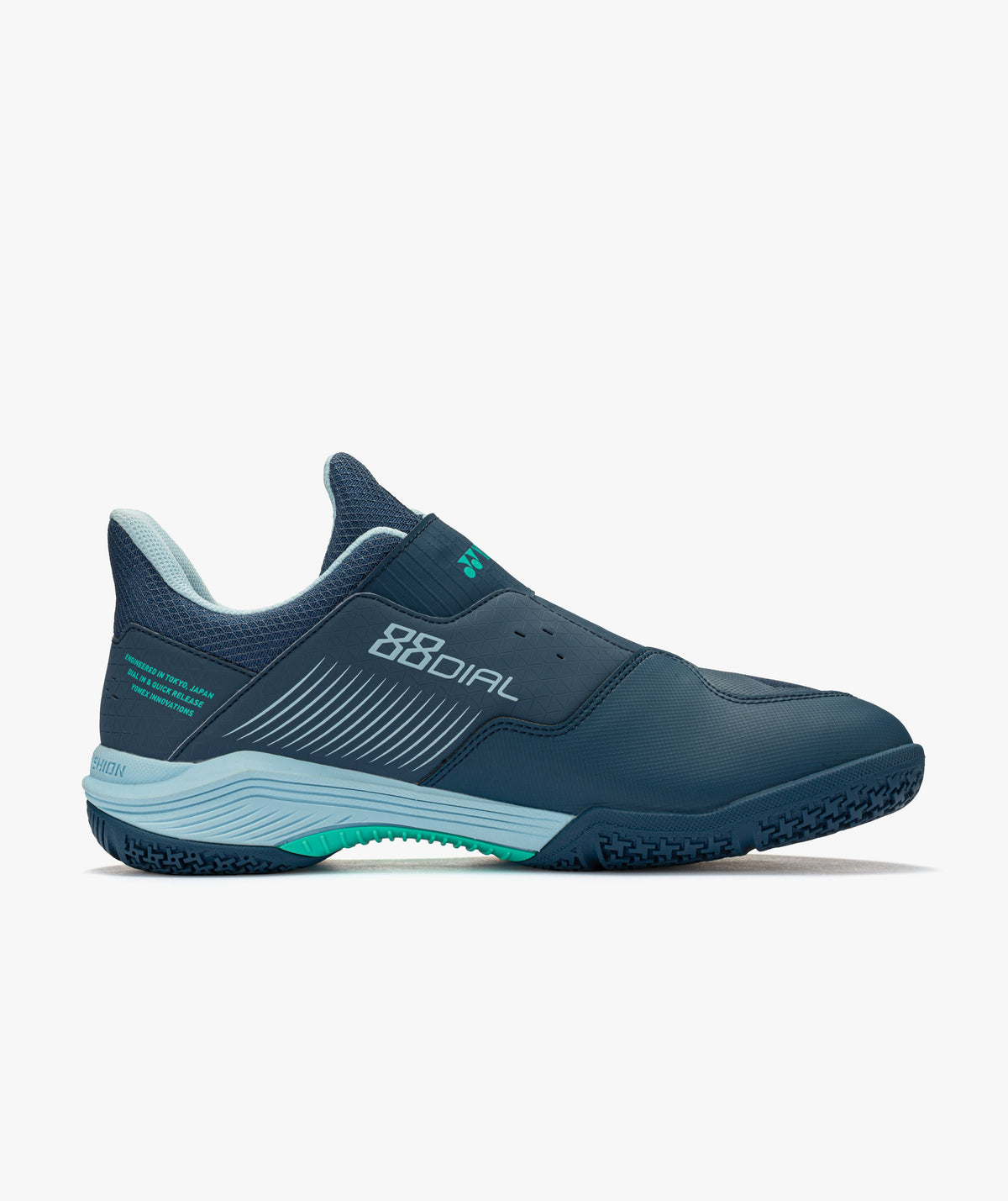 Yonex Power Cushion 88 Dial 3 (Wide) Badminton Shoes (Navy Wake)