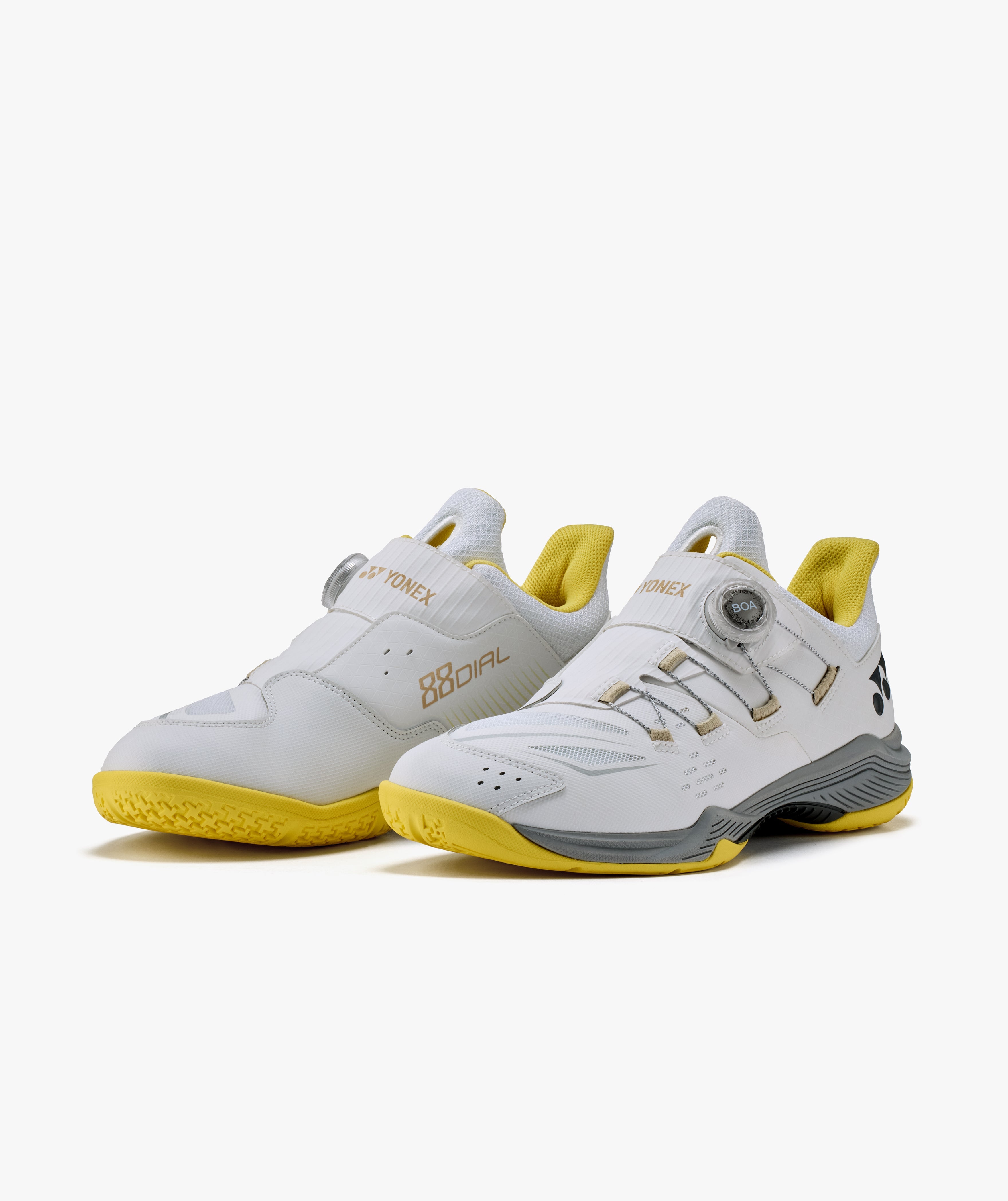 Yonex Power Cushion 88 Dial 3 Badminton Shoes (Warm Yellow