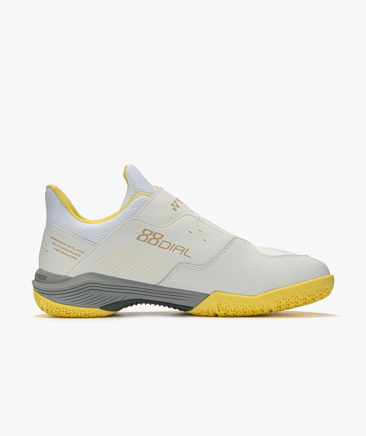 Yonex Power Cushion 88 Dial 3 Badminton Shoes (Warm Yellow)