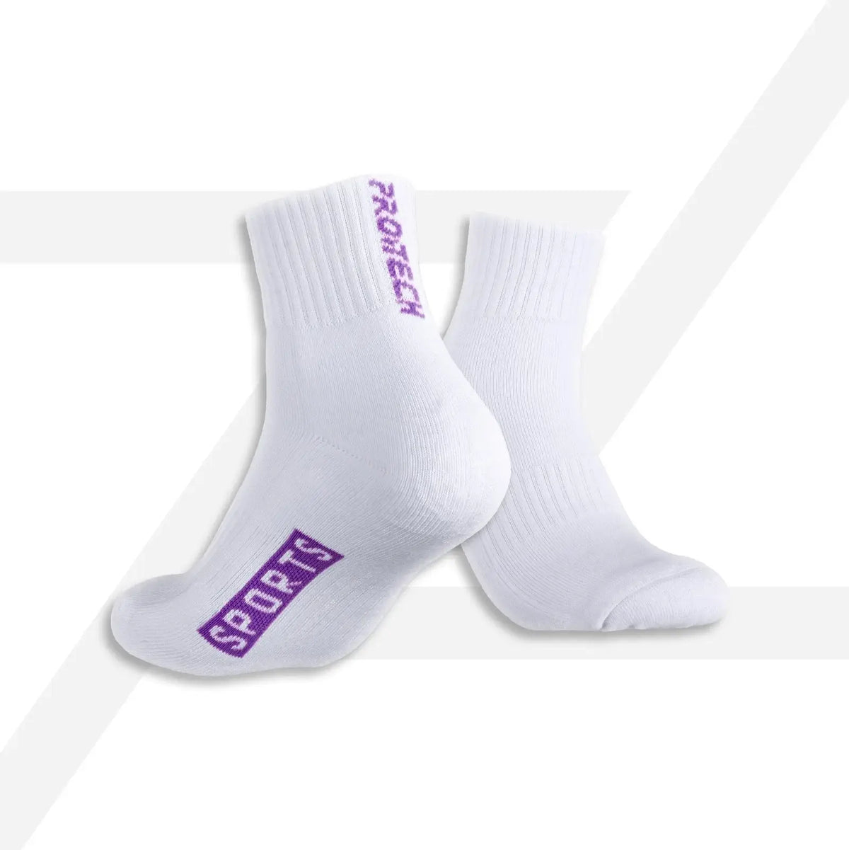 PROTECH Cotton Quarter Sport Socks - QS1001 SOCKS QUARTER QS1001P
