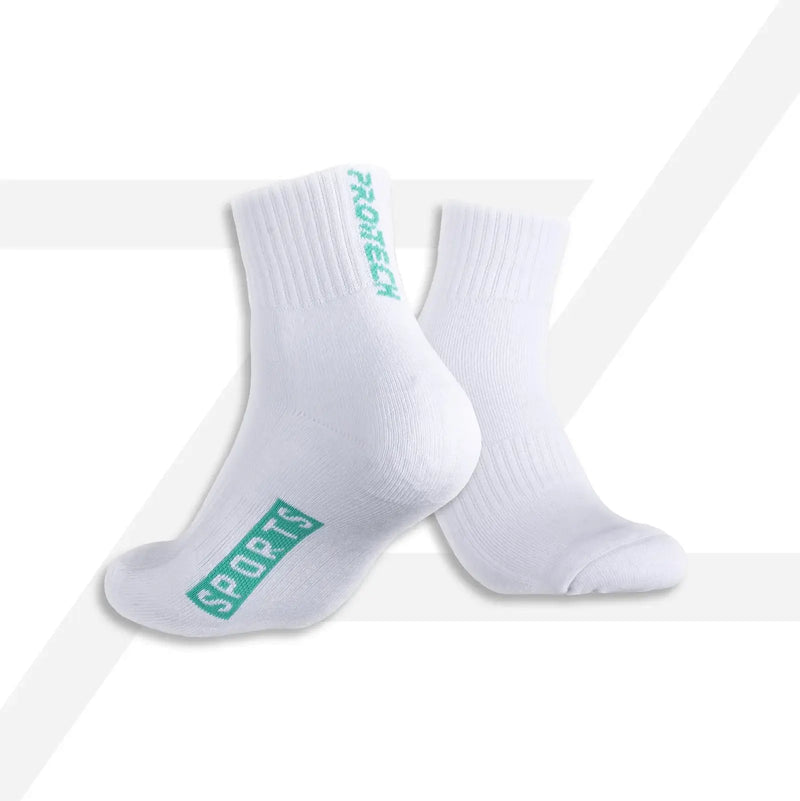 PROTECH Cotton Quarter Sport Socks - QS1001 SOCKS QUARTER QS1001G