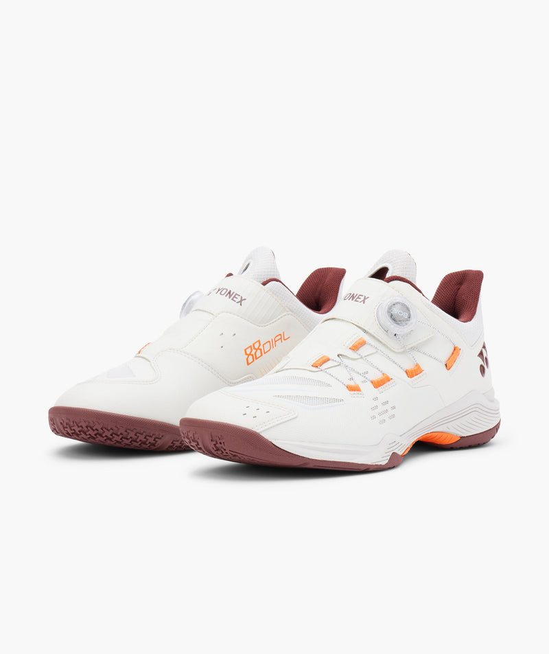 Yonex Power Cushion 88 Dial 3 (Wide) Badminton Shoes (Light Beige)