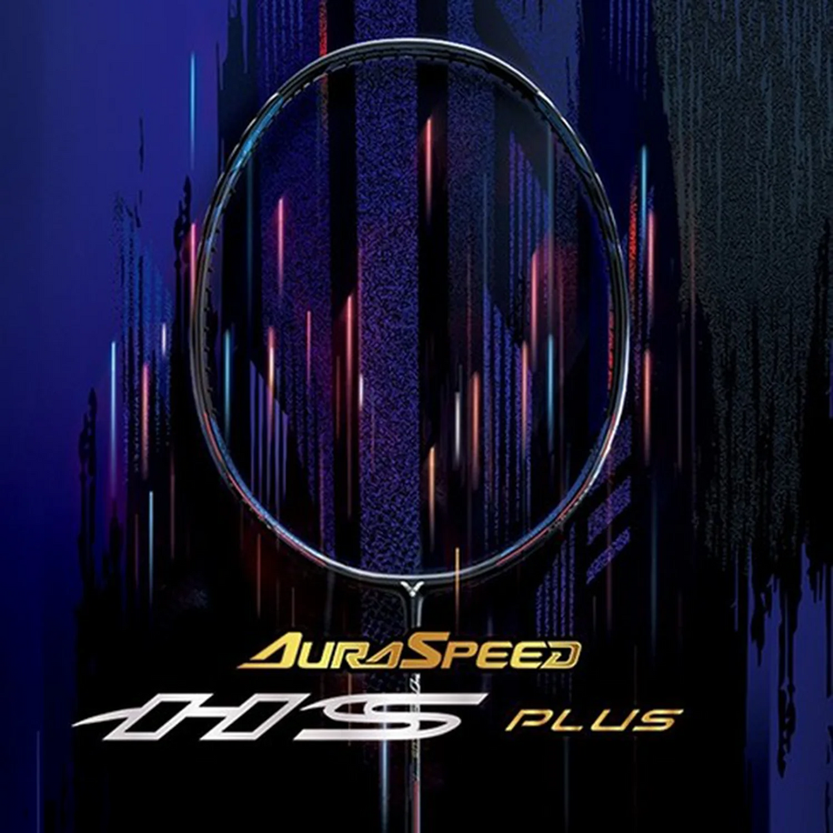 Victor AuraSpeed HyperSonic Plus ARS-HS PLUS C badminton racket, Dull Black