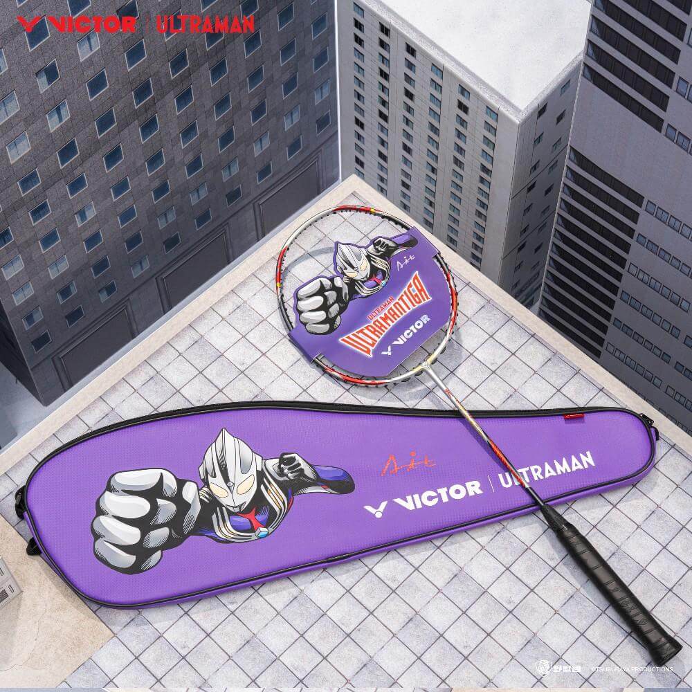 VICTOR X ULTRAMAN Badminton Racket TK-UTMTIGA (2025) – Badminton