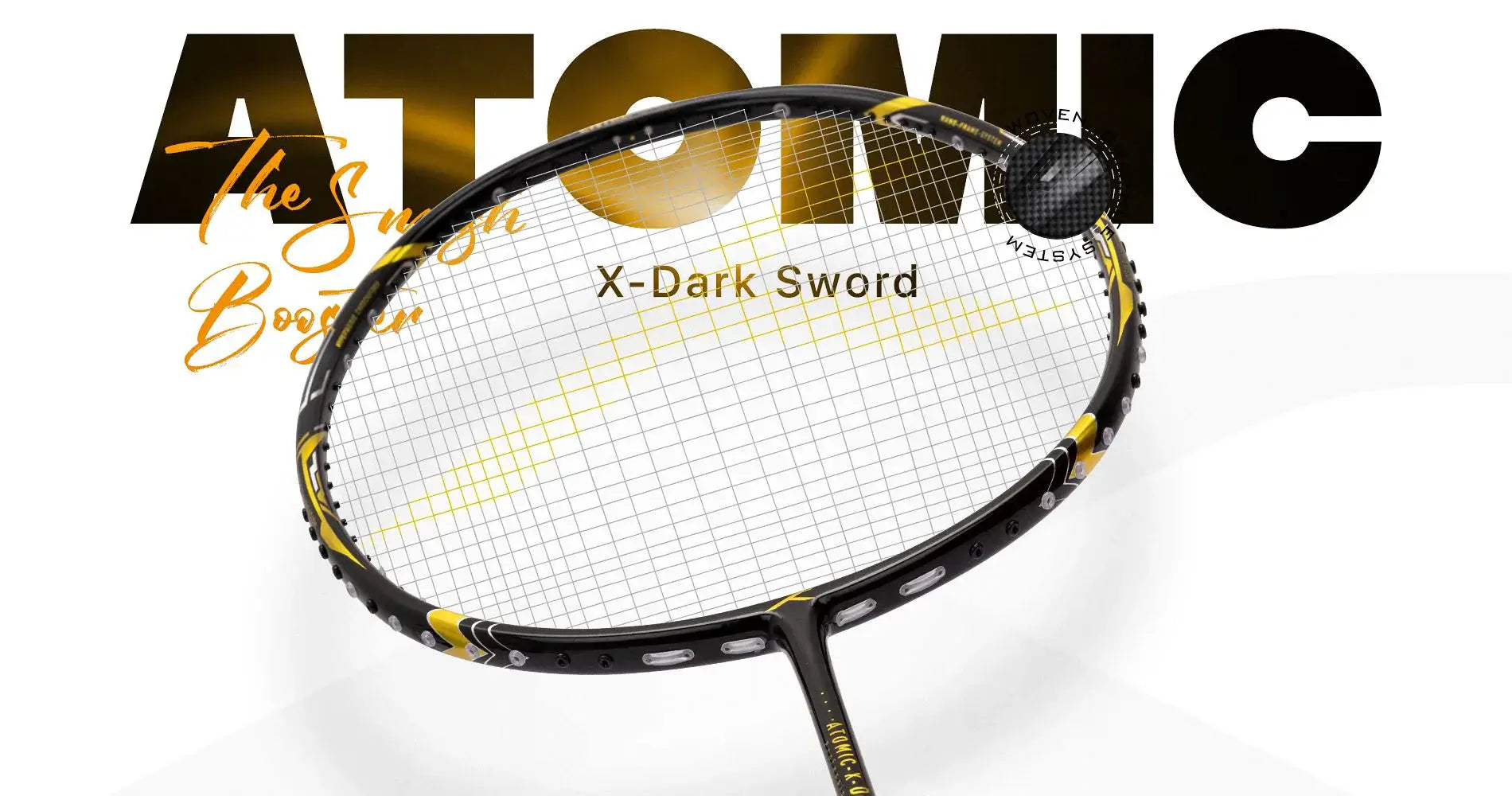 HUNDRED Atomic X Badminton Racket - Thumbnail 3