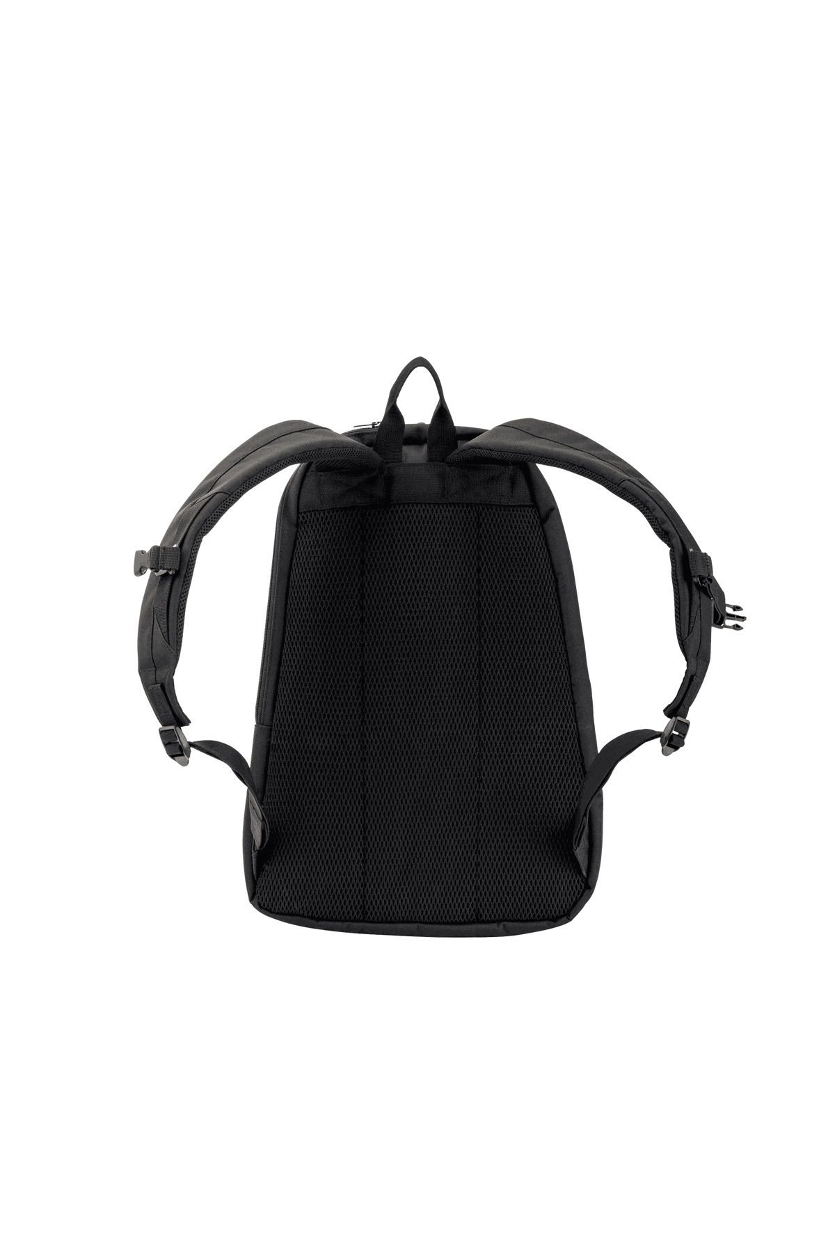 Yonex Pro Series badminton backpack in black with padded mesh back panel, adjustable shoulder straps and top carry loop