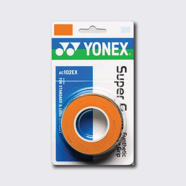 Yonex AC102 Super Grap Badminton & Tennis Overgrip (3-Pk) AC102-3O
