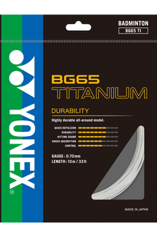 Yonex BG-65 TI Badminton String