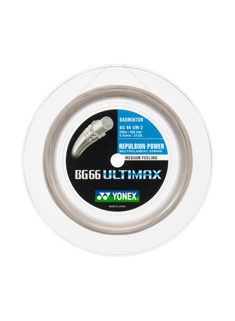Yonex BG-66 Ultimax Badminton String [200m Reel]