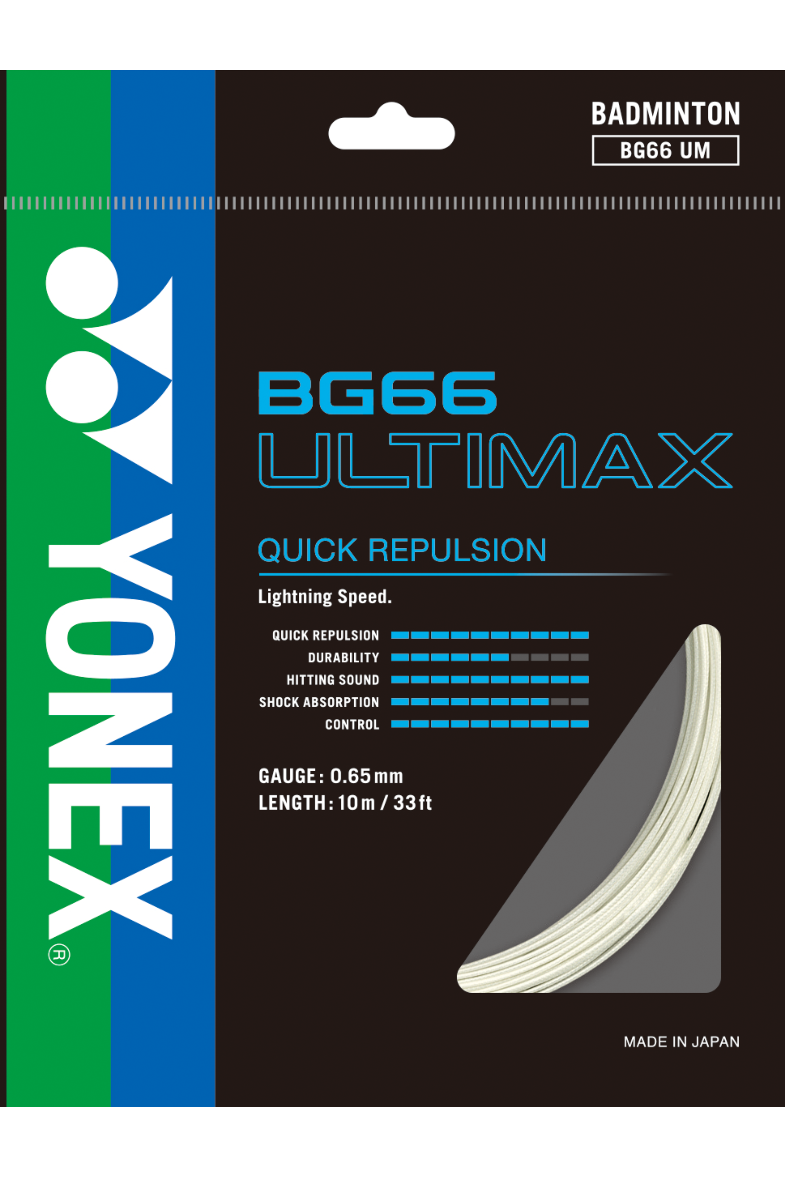 Yonex BG-66 Ultimax Badminton String