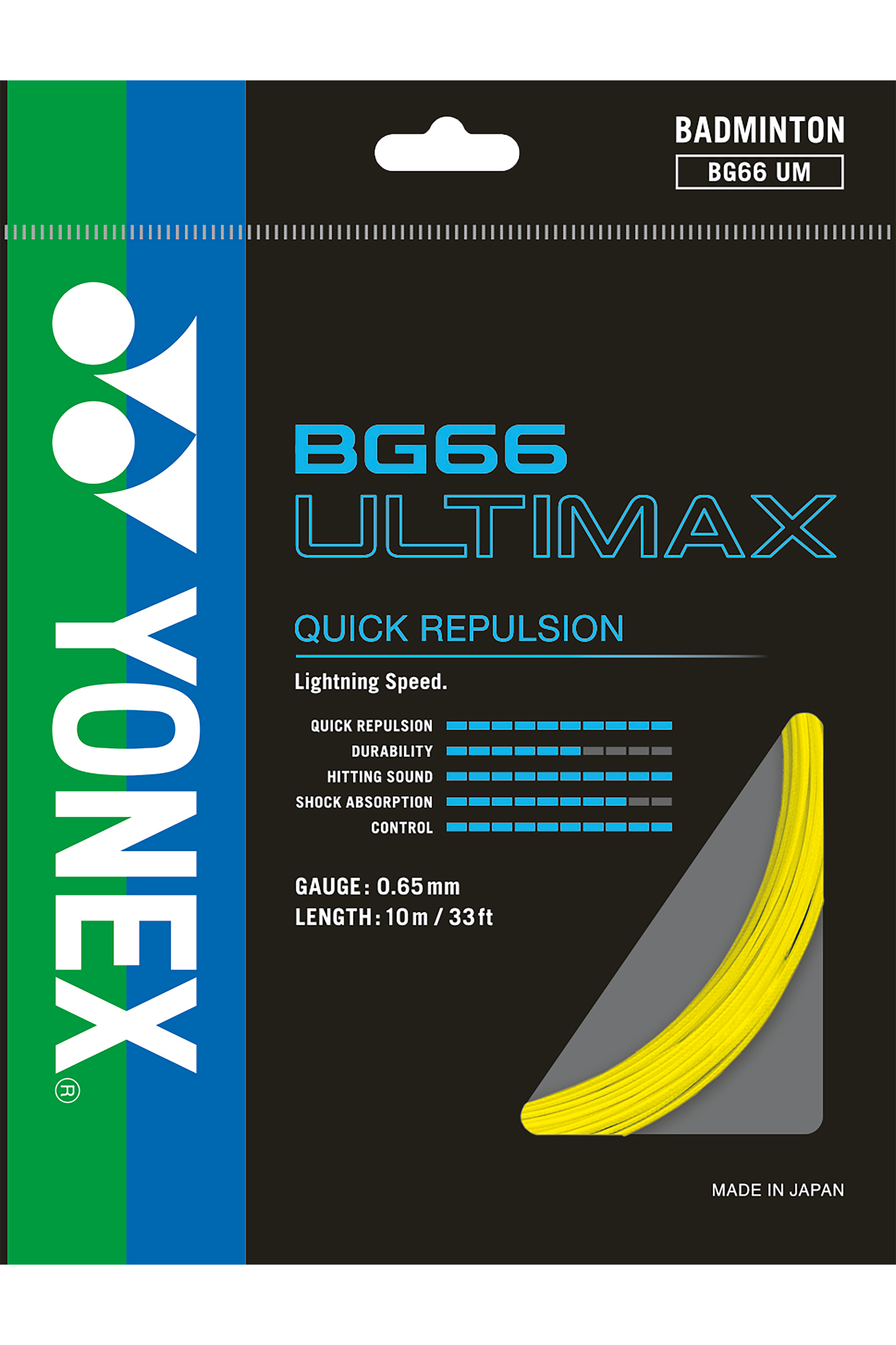 Yonex BG-66 Ultimax Badminton String