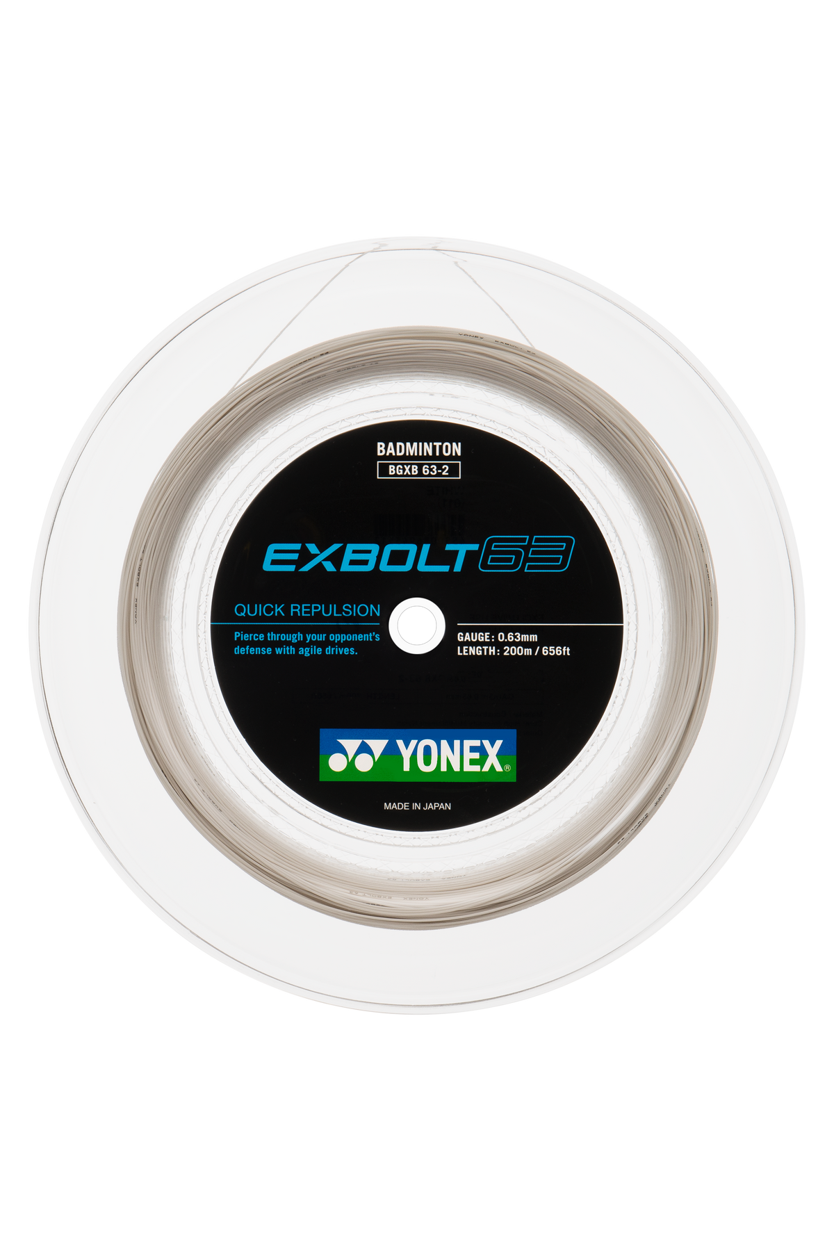 Yonex Exbolt 63 Reel [200m] Badminton String