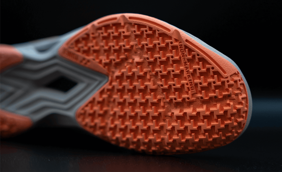 Yonex Aerus Z2 LX | Women's Badminton Shoes in Coral Orange